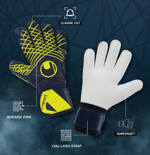 Cargar imagen en el visor de la galería, GUANTES DE PORTERO UHLSPORT PREDICTION SUPERSOFT
