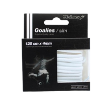 Load image into Gallery viewer, CORDONES PARA BOTAS DE FÚTBOL GOALIES SLIM BLANCO