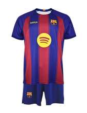 Cargar imagen en el visor de la galería, CONJUNTO 1ª EQUIPACIÓN BARÇA 2025/26 JR