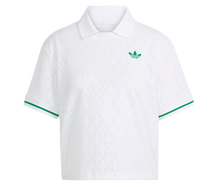 Carregar imatge al visor de la galeria,CAMISETA POLO BLANCA ADIDAS PARA MUJER