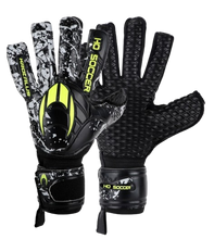 Cargar imagen en el visor de la galería, GUANTES DE PORTERO HO SOCCER KROATALUS II NG HARDGROUND BLACK FURIOUS.
