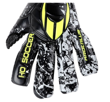 Cargar imagen en el visor de la galería, GUANTES DE PORTERO HO SOCCER KROATALUS II NG HARDGROUND BLACK FURIOUS.