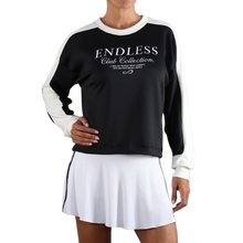 Cargar imagen en el visor de la galería, SUDADERA ENDLESS CLUB COLLECTION BLACK