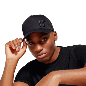 Gorra 11º Hombre Trucker Negro - Squaddra
