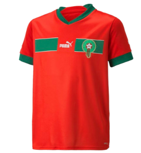 CAMISETA 1A EQUIPACIÓN SELECCIÓN DE MARRUECOS JR