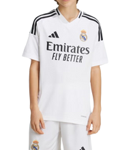 Cargar imagen en el visor de la galería, CAMISETA 1A EQUIPACIÓN REAL MADRID 2024/25 JR
