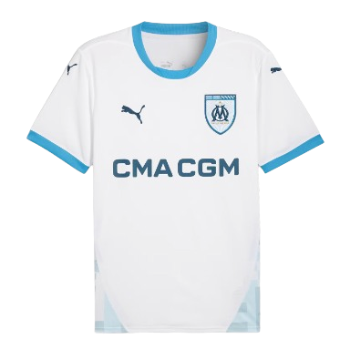 CAMISETA 1A EQUIPACIÓN OLIMPIQUE MARSELLA 2024/25