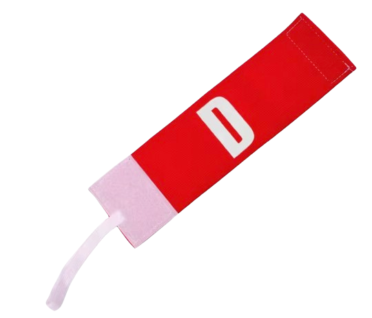 BRAZALETE DELEGADO ROJO