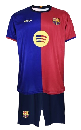 CONJUNTO 1A EQUIPACIÓN FC BARCELONA 2024/25 JR
