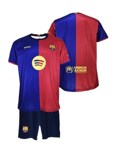 CONJUNTO 1A EQUIPACIÓN FC BARCELONA 2024/25 JR
