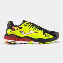 Cargar imagen en el visor de la galería, ZAPATILLAS T.SPIN 23 CLAY HOMBRE NEGRO AMARILLO FLÚOR
