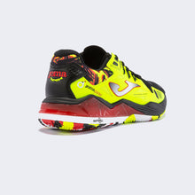 Cargar imagen en el visor de la galería, ZAPATILLAS T.SPIN 23 CLAY HOMBRE NEGRO AMARILLO FLÚOR
