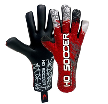 Load image into Gallery viewer, GUANTES DE PORTERO HO SOCCER FIRST EVOLUTION NEGATIVE MARK RED
