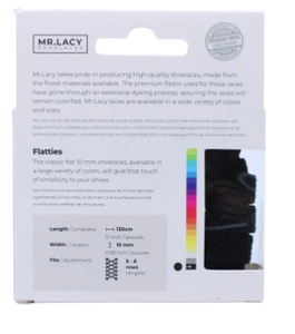 CORDONES FLATTIES MR.LACY NEGRO