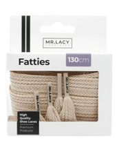 Cargar imagen en el visor de la galería, CORDONES FATTIES MR.LACY CREMA
