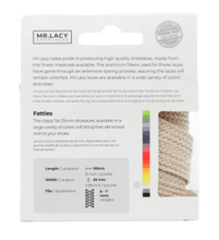 Cargar imagen en el visor de la galería, CORDONES FATTIES MR.LACY CREMA
