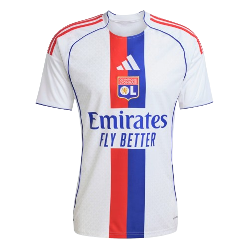 CAMISETA 1A EQUIPACIÓN OLYMPIQUE DE LYON 2025/2026