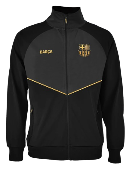 CHAQUETA DE CHANDAL CON CREMALLERA DEL FC BARCELONA