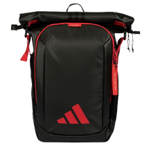 Charger l'image dans la galerie, MOCHILA ADIDAS MULTIGAME BLACK/RED 2026 - ALE GALÁN - Squaddra
