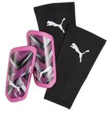 Charger l&#39;image dans la galerie, ESPINILLERAS PUMA ULTRA FELX SLEEVE POISON PINK
