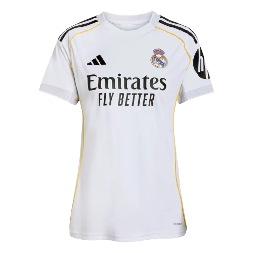 CAMISETA 1A DE MUJER DEL REAL MADRID 2025/26