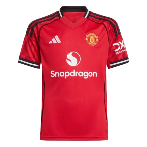 CAMISETA 1A EQUIPACIÓN MANCHESTER UNITED JR 2025/26