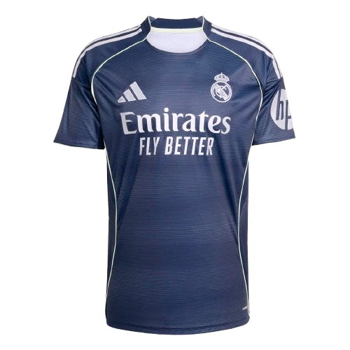 CAMISETA 2A EQUIPACIÓN DEL REAL MADRID 2025/26