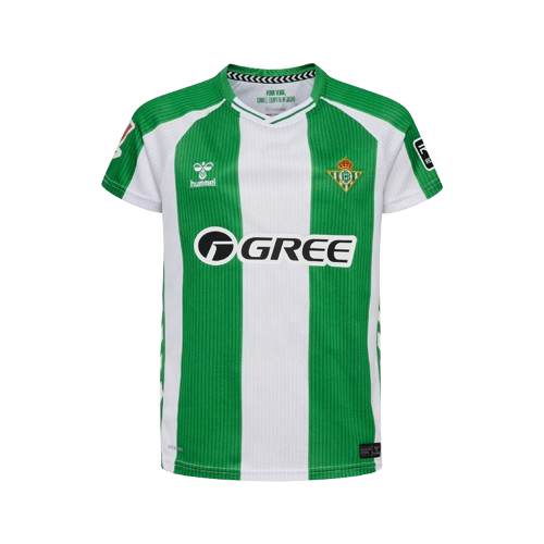 CAMISETA 1A EQUIPACIÓN REAL BETIS BALÓNPIE 2025/26 JR