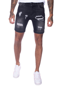 11 Degrees Rip And Repair Denim Shorts Skinny Fit - Squaddra Street: Tienda de Ropa en Manresa