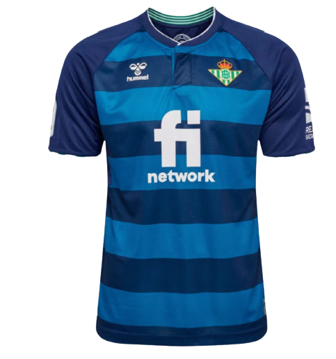 CAMISETA REAL BETIS BALOMPIÉ 2ª EQUIPACIÓN 2022-2023 JR