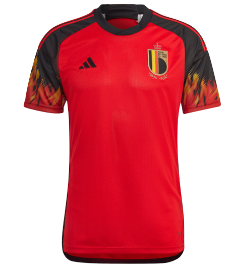 CAMISETA ADIDAS BÉLGICA 1ª EQUIPACIÓN MUNDIAL DE QATAR 2022-2023
