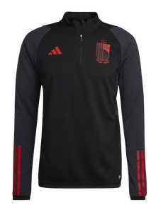 SUDADERA ADIDAS ENTRENAMIENTO BÉLGICA MUNDIAL DE QATAR 2022-2023
