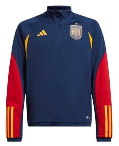 SUDADERA ADIDAS ENTRENAMIENTO ESPAÑA MUNDIAL DE QATAR 2022-2023 JR