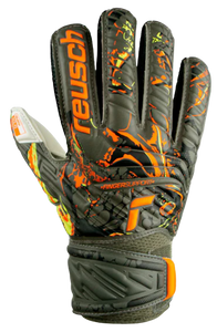 GUANTES DE PORTERO REUSCH ATTRAKT FINGER SUPPORT JR (HIERRO)