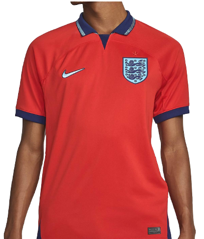 CAMISETA NIKE 2ª INGLATERRA MUNDIAL DE QATAR 2022-2023