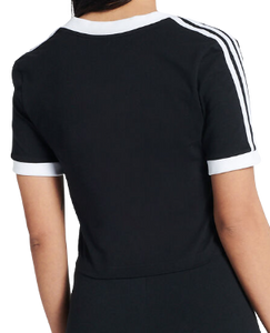 CAMISETA ADIDAS 3 STRIPES CROP W