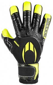 GUANTES DE PORTERO HO SOCCER AERIAL NEGATIVE GALAXY JR