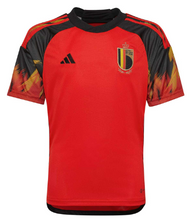 Load image into Gallery viewer, CAMISETA ADIDAS BÉLGICA MUNDIAL QATAR 2022-2023 JR
