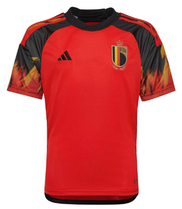CAMISETA ADIDAS BÉLGICA MUNDIAL QATAR 2022-2023 JR