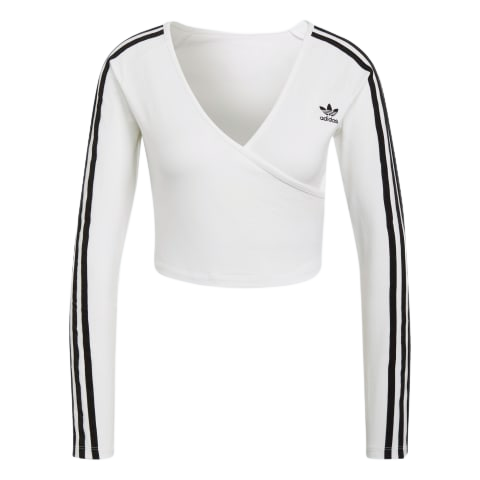 Crop top adidas manga top larga
